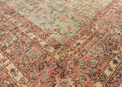 Vintage Hand-Knotted Turkish Rug