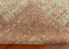 Vintage Hand-Knotted Turkish Rug