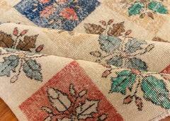 Vintage Hand-Knotted Turkish Rug