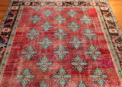 Vintage Hand-Knotted Turkish Rug