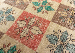 Vintage Hand-Knotted Turkish Rug