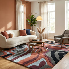 Stream Series 2 Modern Wool Rug