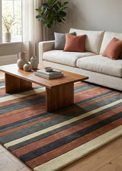 Stripe Series 2 Modern Wool Rug