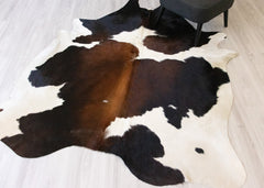 Reddish Cowhide Rug (Size: 220 X 180 CM) CHR2171