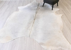 Grey Cowhide Rug (Size: 270 X 220 CM) CHR2180