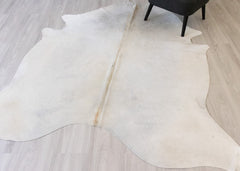 Grey Cowhide Rug (Size: 240 X 210 CM) CHR2181