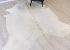 Grey Cowhide Rug (Size: 240 X 210 CM) CHR2181