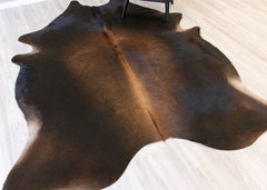 Reddish Cowhide Rug (Size: 250 X 200 CM) CHR2189