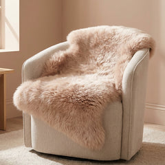 Single New Zealand Sheepskin Rug – Super Soft Long Wool