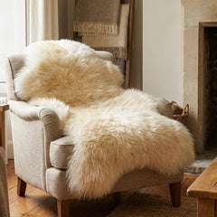 Single New Zealand Sheepskin Rug – Super Soft Long Wool