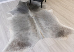 Grey Cowhide Rug (Size: 240 X 190 CM) CHR2110