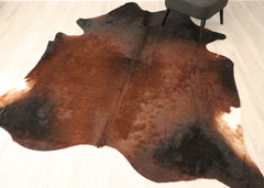 Reddish Cowhide Rug (Size: 250 X 210 CM) CHR2707