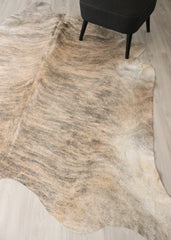 Light Brindle Cowhide Rug (Size: 240 X 220 CM) CHR2719