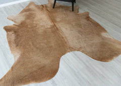 (Rare) Palomino Cowhide Rug (Size: 250 X 230 CM) CHR2461