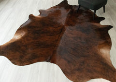 Dark Brindle Cowhide Rug (Size: 270 X 210 CM) CHR2464