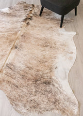 (Rare) Light Brindle Cowhide Rug (Size: 220 X 200 CM) CHR2065