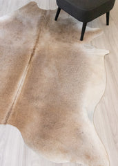 (Rare) Gris Tan Cowhide Rug (Size: 220 x 170 CM) CHR 2109
