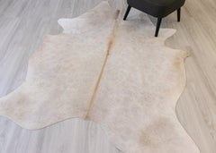 (Rare) Off White Cowhide Rug (Size: 230 X 170 CM) CHR2123