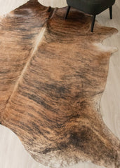 Dark Brindle Cowhide Rug (Size: 260 X 220 CM) CHR2512