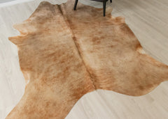 (Rare) Palomino Cowhide Rug (Size: 220 X 180 CM) CHR2519