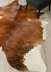 Exotic Tricolor Cowhide Rug (Size: 220 X 100 CM) CHR2522