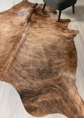Dark Brindle Cowhide Rug (Size: 270 X 230 CM) CHR2491