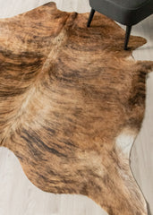 Dark Brindle Cowhide Rug (Size: 220 X 190 CM) CHR2497