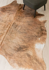 Light Brindle Cowhide Rug (Size: 220 X 190 CM) CHR2500