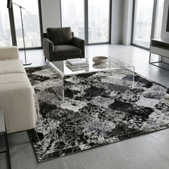 stitched patchwork cowhide rug Australia