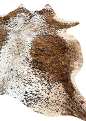 (Rare) Salt Pepper Tri-Color Cowhide Rug (Size: 250 X 210 CM) CHR2042