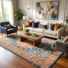 Vintage Style Area Rug