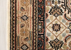 Oriental Agra Hand-Knotted Wool Hallway Indian Runner Rug - 80 x 210 CM