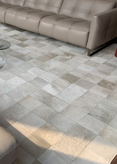 handmade cowhide patchwork rug for living room Australia