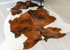 Exotic Tricolor Cowhide Rug (Size: 250 X 210 CM) CHR2012