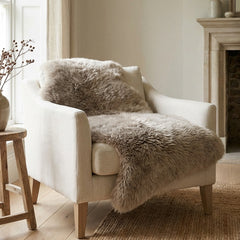 Single New Zealand Sheepskin Rug – Super Soft Long Wool