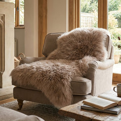 Single New Zealand Sheepskin Rug – Super Soft Long Wool
