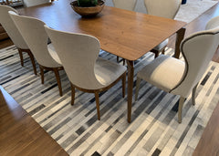 Cowhide Patchwork Rug