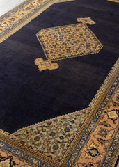 Vintage Moud Hand-Knotted Wool Persian Rug (Size: 195 X 320 CM)