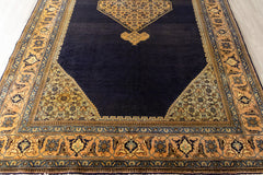 Vintage Moud Hand-Knotted Wool Persian Rug (Size: 195 X 320 CM)