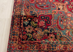 Vintage Khorasan Hand-Knotted Wool Persian Rug (Size: 185 X 275 CM)