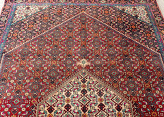 Vintage Tabriz Hand-Knotted Wool Persian Rug (Size: 180 X 290 CM)