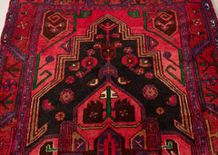 Vintage Zanjan Hand-Knotted Wool Persian Rug (Size: 135 X 230 CM)