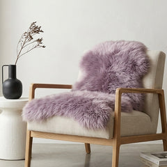 Single New Zealand Sheepskin Rug – Super Soft Long Wool