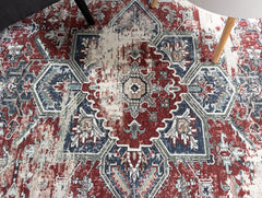 Distressed Vintage Area Rug