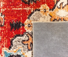 Multi-Colour Vintage Area Rug