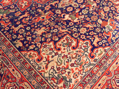 Traditional Multi-Colour Vintage Style Area Rug