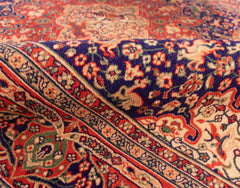 Traditional Multi-Colour Vintage Style Area Rug