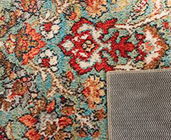 Multi-Colour Vintage Area Rug