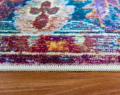 Multi-Colour Vintage Area Rug