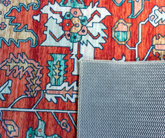 Multi-Colour Vintage Area Rug